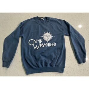 Vintage Camp Wayfarer Flat Rock North Carolina Sweatshirt Size Large